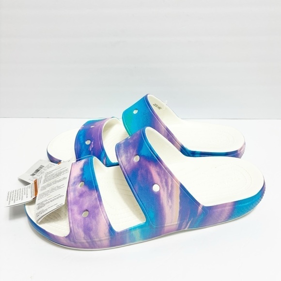CROCS CLASSIC OUT OF THIS WORLD SANDAL PURPLE BLUE MEN 14 NEW